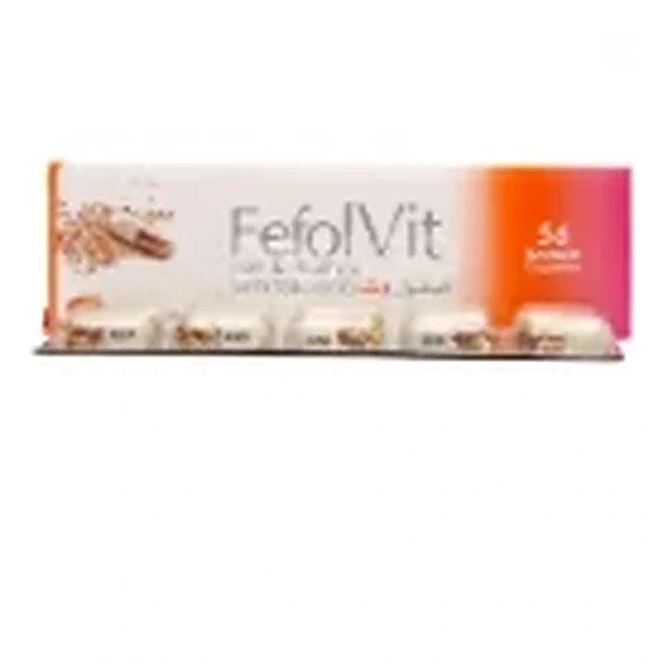 Fefolvit Capsules (1 Strip = 14 Capsules)