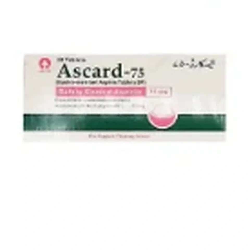 Ascard Tablets 75mg (1 Strip = 10 Tablets)