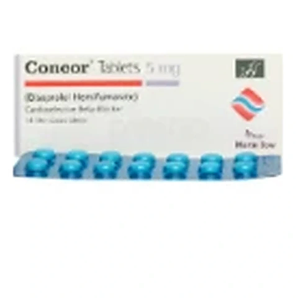 Concor Tablets 5mg (1 Box = 1 Strip)(1 Strip = 14...