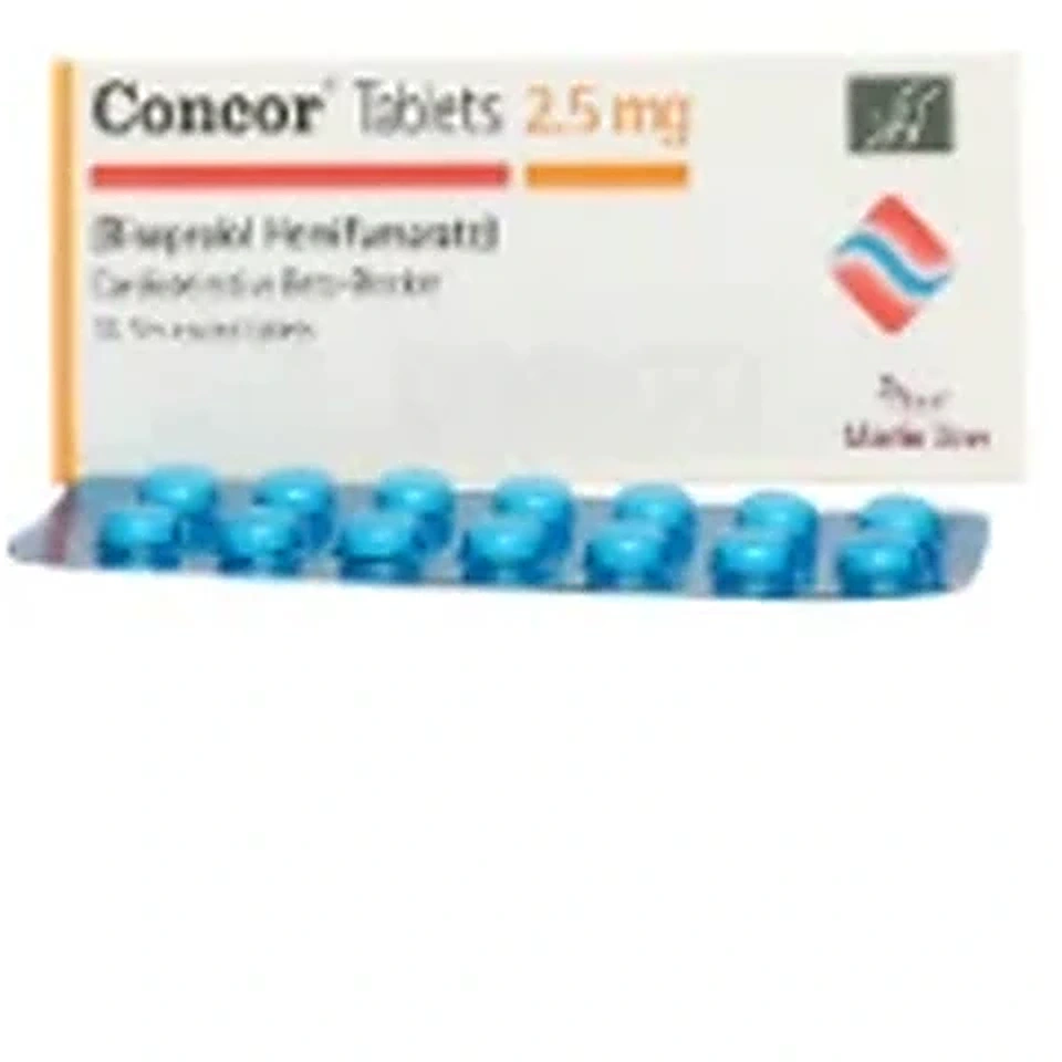 Concor Tablets 2.5mg (1 Box = 1 Strip)(1 Strip = 14...